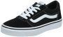 Vans Ward, Zapatillas Hombre, Suede Canvas Black White, 42 EU