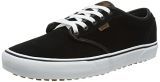 Vans Atwood VansGuard Sneaker para Hombre, (Suede Fleece) black/white, 43 EU