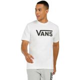 Vans Classic Drop V Camiseta, White-Black, M para Hombre