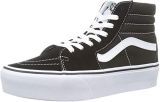 Vans Vn0a3tkn6bt1-075, Zapatillas Unisex Adulto, Negro Blanco, 40 EU