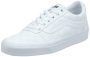 Vans Ward, Zapatillas Mujer, Checkerboard White White, 38.5 EU