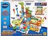 VTech – Marble Rush Deluxe Corkscrew Set, Circuito de canicas Interactivo, Juguete de construcción para niños +4 años, versión española