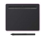 Wacom Intuos S con Bluetooth, tableta gráfica inalámbrica para pintar, esbozar y retocar fotografías con 5 versiones de software creativo para descargar, color rosa