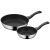 WMF Juego de 2 sartenes antiadherentes Devil 20 y 28 cm, de acero inoxidable y revestimiento antiadherente para todo tipo de cocinas incluido inducción, sin PFOA, Color Negro