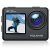 WOLFANG Cámara Deportiva GA200 4K 24MP Doble Pantalla WiFi Cámara de Video, Cámara Acuática Sumergible de 40M