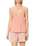 Women Secret Juego de pijama STRAPS SHORT PANT PYJAMA FEMEN PIJAMA 3592243 ROSA ,XS para Mujer
