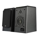 Woxter Dynamic Line DL-610 Black – Altavoces de estantería terminados en Madera autoamplificados