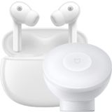 Xiaomi Buds 3 + Motion Light Night – Auriculares con cancelación Activa de Ruido de hasta 40 dB (3 Modos de cancelación de Ruido, Modo Transparencia, IP55, hasta 32 Horas de batería) Color Blanco