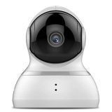 YI Camara Vigilancia 1080p Camara IP Camaras de Vigilancia Wifi Interior 360° Compatible con Alexa Detección de Movimiento, Visión Nocturna, Audio de 2 Vias y Nube con App para iOS y Android Blanco