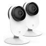 Pack 2x YI Cámara Interior de vigilancia IP, 1080 píxeles, WiFi